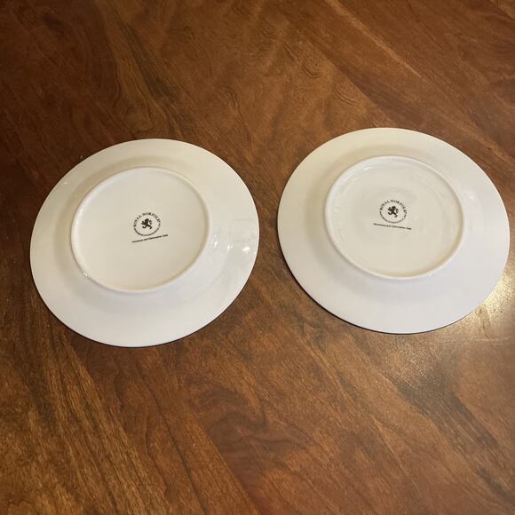 Royal Norfolk SunFlower Salad Plates Ceramic 7.5” Set Of 2 - H529 - Picture 5 of 9